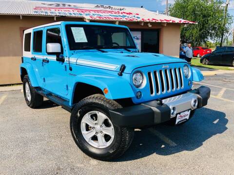 2017 Jeep Wrangler Unlimited for sale at CAMARGO MOTORS in Mercedes TX
