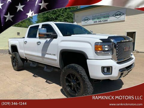 2016 GMC Sierra 2500HD for sale at RamKnick Motors LLC in Pekin IL