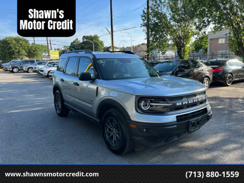2022 Ford Bronco Sport for sale at Shawn's Motor Credit in Houston TX