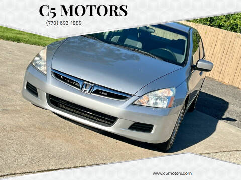 2007 Honda Accord for sale at C5 Motors in Marietta GA