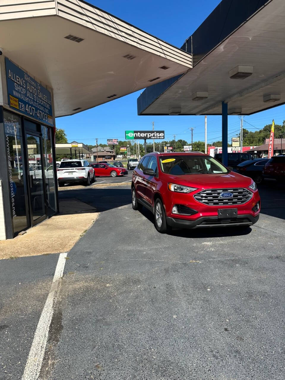 2020 Ford Edge for sale at Michael Johnson @ Allens Auto Sales Hopkinsville in Hopkinsville, KY