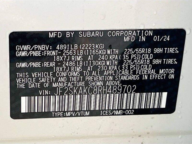 2024 Subaru Forester Limited