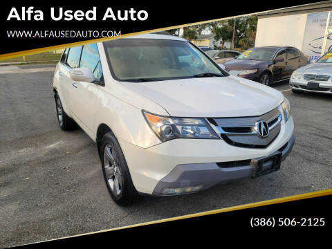 2007 Acura MDX for sale at Alfa Used Auto in Holly Hill FL
