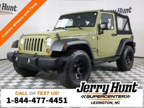 2013 Jeep Wrangler for sale at Jerry Hunt Supercenter in Lexington NC