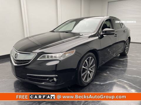 2015 Acura TLX for sale at Becks Auto Group in Mason OH