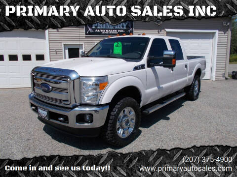 2015 Ford F-350 Super Duty for sale at PRIMARY AUTO SALES INC in Sabattus ME