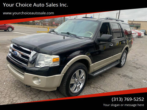 2009 Ford Expedition for sale at Your Choice Auto Sales Inc. in Dearborn MI