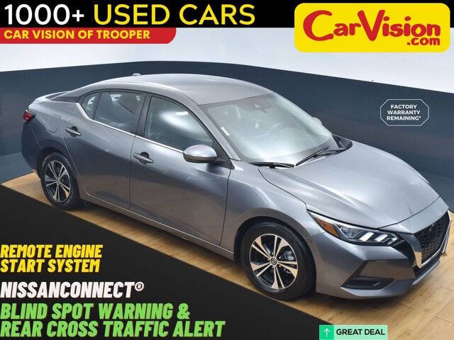 2021 Nissan Sentra for sale at Car Vision of Trooper in Norristown PA