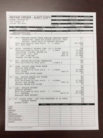 2022 Nissan Armada SL