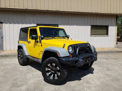 2008 Jeep Wrangler for sale at M & A Motors LLC in Marietta GA
