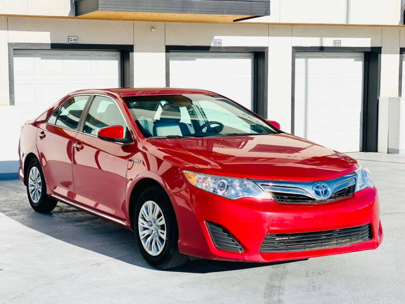 2013 Toyota Camry Hybrid for sale at Avanesyan Motors in Orem UT