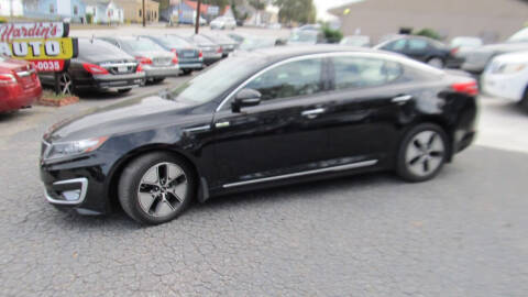 2013 Kia Optima Hybrid for sale at HARDIN AUTOS in Jonesboro GA
