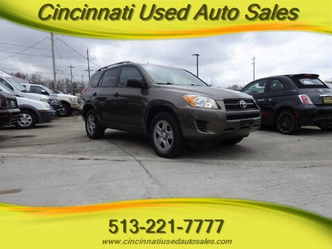 2012 Toyota RAV4 for sale at Cincinnati Used Auto Sales in Cincinnati OH
