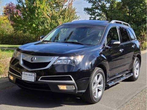 2012 Acura MDX for sale at CLEAR CHOICE AUTOMOTIVE in Milwaukie OR