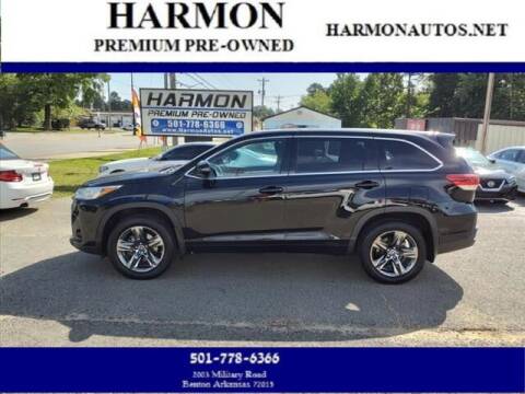 2018 Toyota Highlander for sale at Harmon Premium Pre-Owned in Benton AR