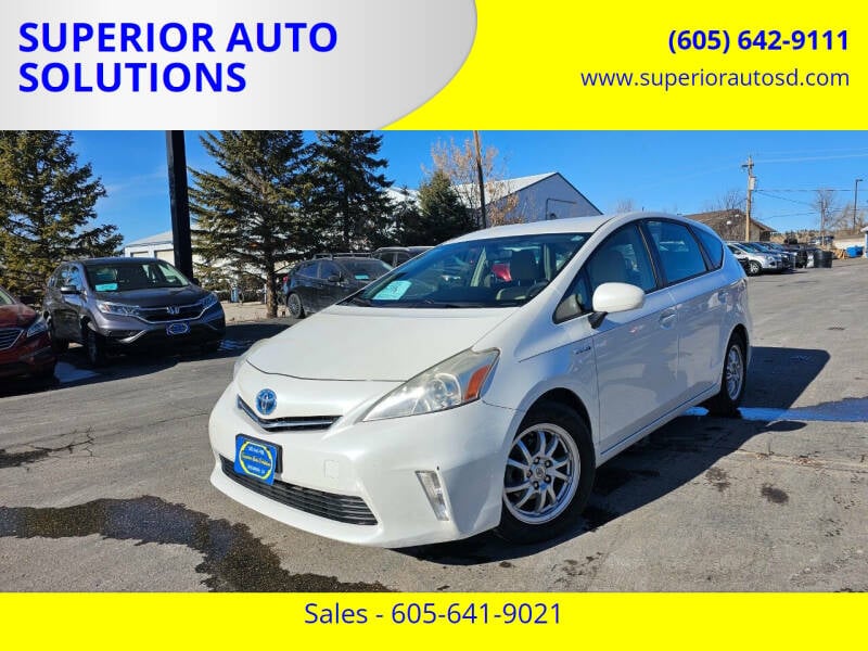 2012 Toyota Prius v for sale at SUPERIOR AUTO SOLUTIONS in Spearfish SD