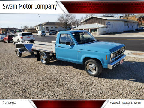 1984 Ford Ranger for sale at Swain Motor Company in Cherokee IA