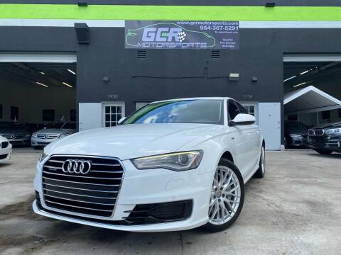 2016 Audi A6 for sale at GCR MOTORSPORTS in Hollywood FL