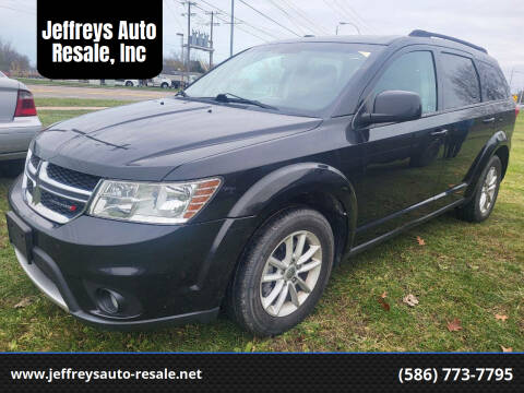 2013 Dodge Journey for sale at Jeffreys Auto Resale, Inc in Clinton Township MI