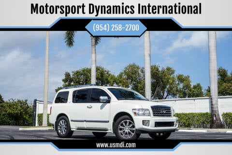 2010 Infiniti QX56 for sale at Motorsport Dynamics International in Pompano Beach FL