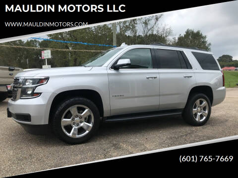 2016 Chevrolet Tahoe for sale at MAULDIN MOTORS LLC in Sumrall MS