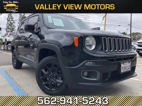 2017 Jeep Renegade for sale at Valley View Motors in Whittier CA