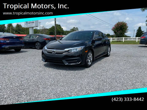 2016 Honda Civic for sale at Tropical Motors, Inc. in Riceville TN