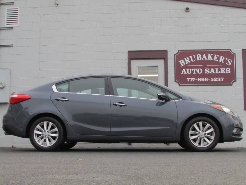2014 Kia Forte for sale at Brubakers Auto Sales in Myerstown PA