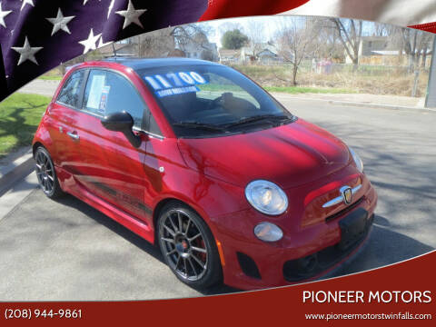 2012 FIAT 500 for sale at Pioneer Motors in Twin Falls ID