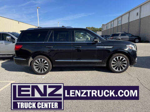2021 Lincoln Navigator for sale at LENZ TRUCK CENTER in Fond Du Lac WI