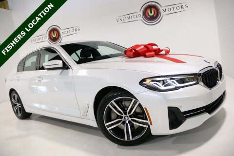 2022 BMW 5 Series for sale at Unlimited Motors in Fishers IN