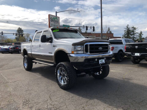 2004 Ford F-250 Super Duty for sale at SIERRA AUTO LLC in Salem OR