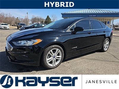 2018 Ford Fusion Hybrid for sale at Kayser Motorcars in Janesville WI