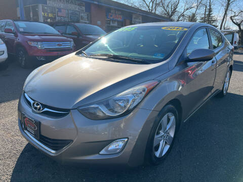 2013 Hyundai Elantra for sale at CENTRAL AUTO GROUP in Raritan NJ