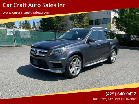 2014 Mercedes-Benz GL-Class for sale at Car Craft Auto Sales Inc in Lynnwood WA
