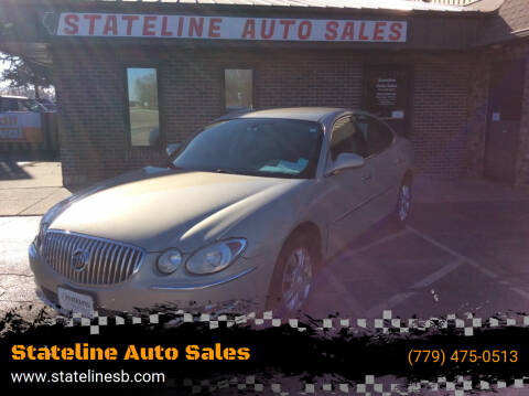 2008 Buick LaCrosse for sale at Stateline Auto Sales in South Beloit IL