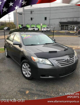 2008 Toyota Camry Hybrid for sale at All American Imports in Alexandria VA