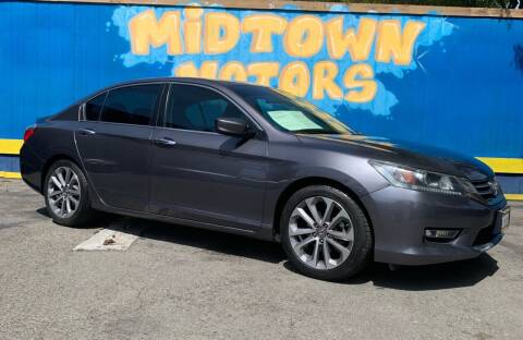 2013 Honda Accord for sale at Midtown Motors in San Jose CA