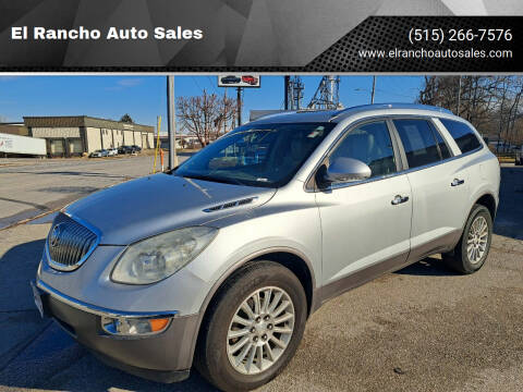 2011 Buick Enclave for sale at El Rancho Auto Sales in Des Moines IA