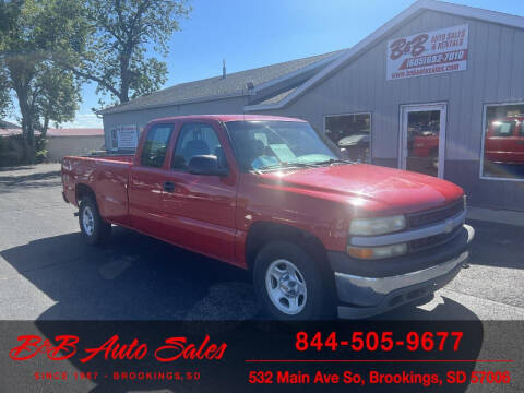 2002 Chevrolet Silverado 1500 for sale at B & B Auto Sales in Brookings SD