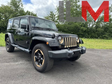 2014 Jeep Wrangler Unlimited for sale at INDY LUXURY MOTORSPORTS in Indianapolis IN