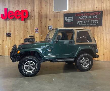 1999 Jeep Wrangler for sale at Boone NC Jeeps-High Country Auto Sales in Boone NC
