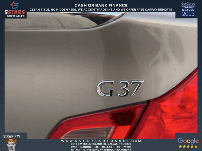 2009 Infiniti G37 Sedan Journey