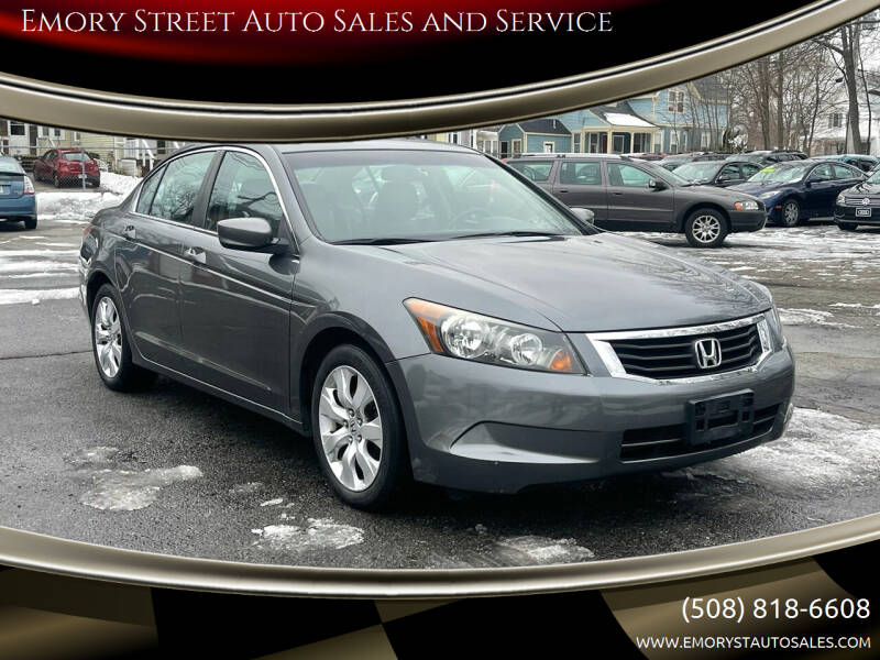 2008 Honda Accord for sale at Emory Street Auto Sales and Service in Attleboro MA