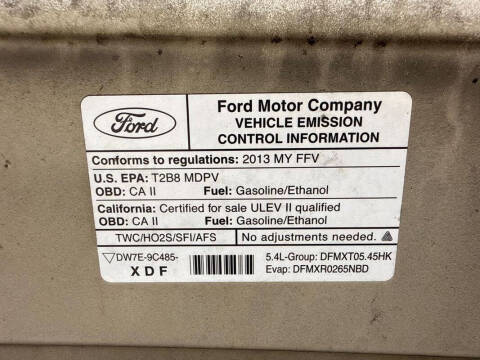 2013 Ford E-Series E-150