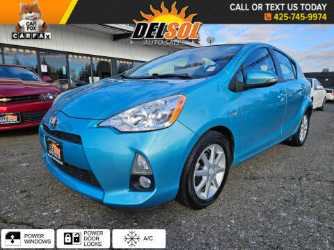 2013 Toyota Prius c for sale at Del Sol Auto Sales in Everett WA