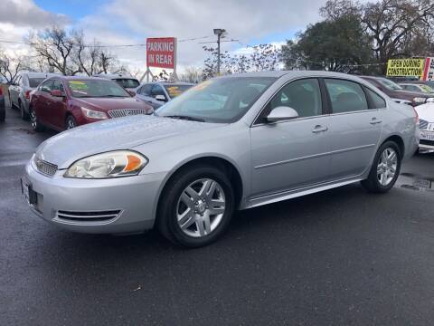 2012 Chevrolet Impala for sale at C J Auto Sales in Riverbank CA