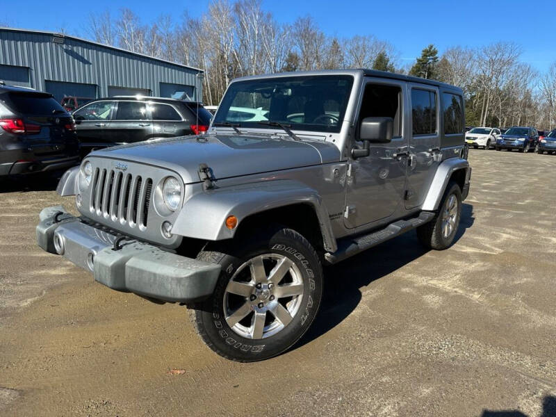 2015 Jeep Wrangler Unlimited for sale at Granite Auto Sales LLC in Spofford NH