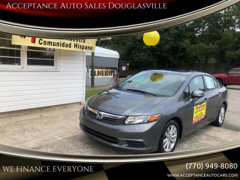 2012 Honda Civic for sale at Acceptance Auto Sales Douglasville in Douglasville GA