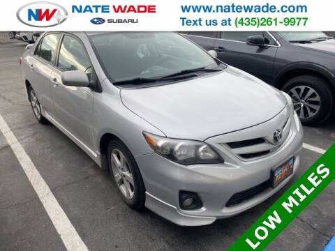 2013 Toyota Corolla for sale at NATE WADE SUBARU in Salt Lake City UT